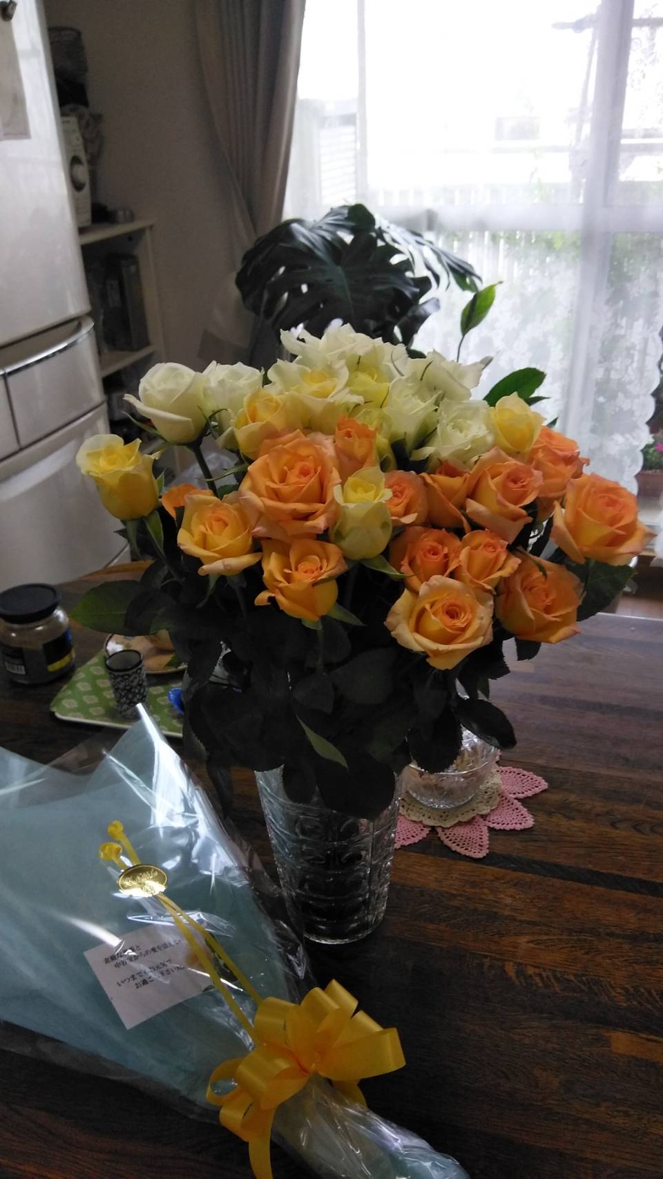 プレゼントに贈りました