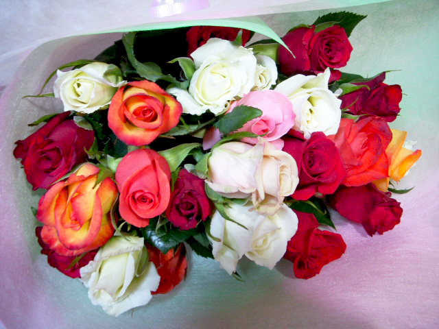 【母の日】3,000円のバラの花束