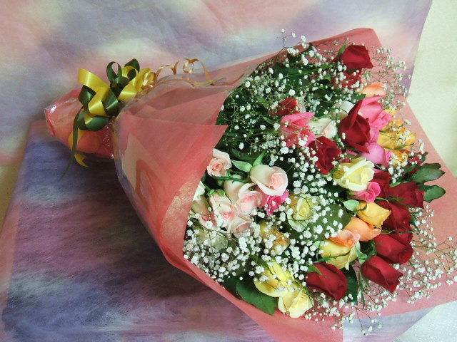 【母の日】10,000円のバラの花束