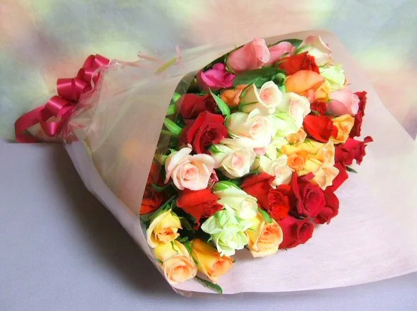 【母の日】10,000円のバラの花束