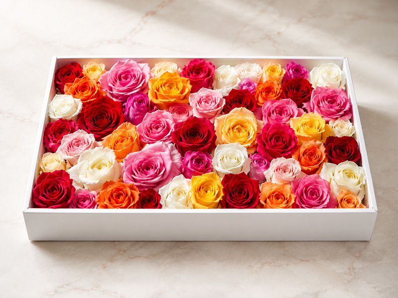 【薔薇風呂用】バラの花BOX